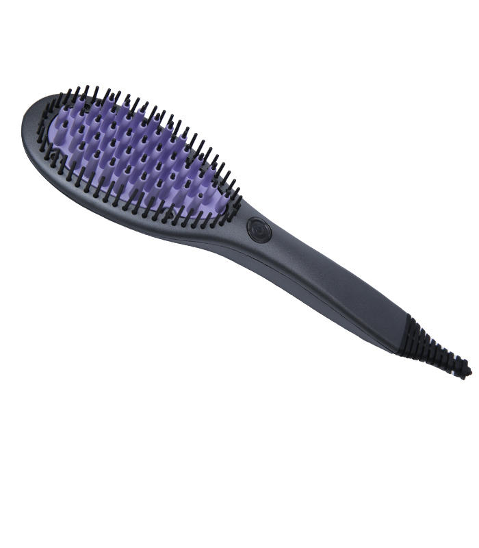 Cepillo alisador de pelo profesional de alta calidad Alisa el cabello y riza el pelo de la cola ZR-1009